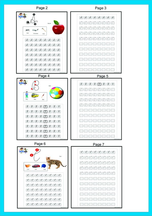 Cursive Capital Letters Practice Workbook for Kids | A-Z Handwriting Tracing Activity Book