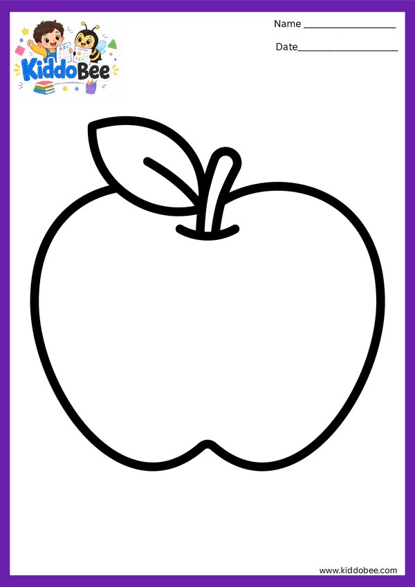 KiddoBee Educational Coloring & Activity Book